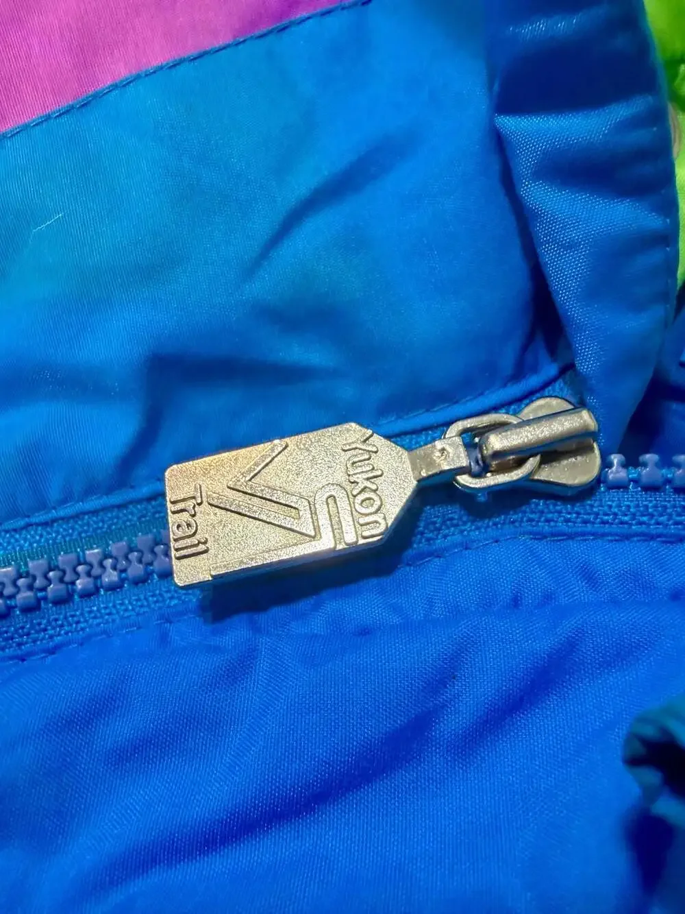 Vintage 90s YT Sport Colorblock Puffer Ski Jacket